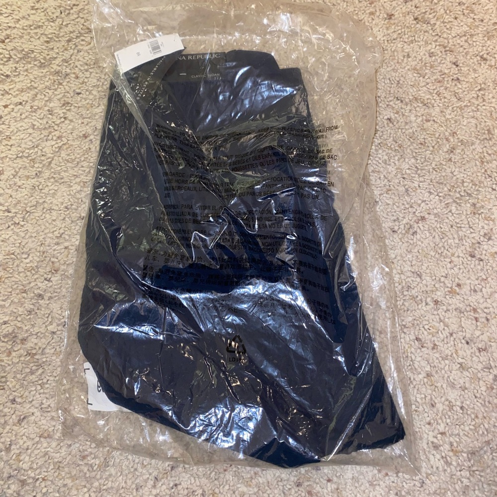Banana Republic Navy Blue Classic Sloan Skinny Pant, size: 8 - Picture 3 of 11